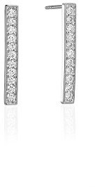 SIF Jakobs Damen-Ohrstecker 925 Sterlingsilber SJ-E1023-CZ