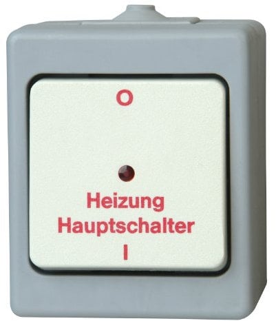 H & G d'urgence commutateur saillie horizontal double Pole double Throw