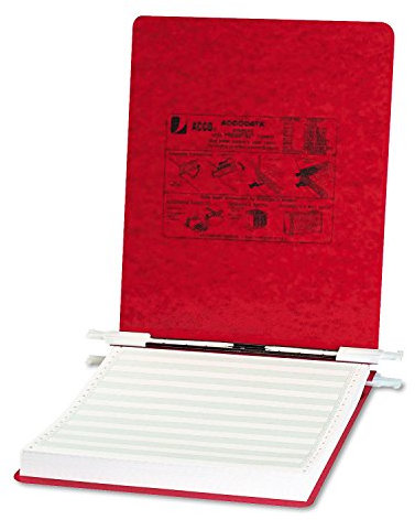 ACCO Presstex 54119 Hüllen mit Haken, unplatzt, 24 x 27,9 cm, Rot