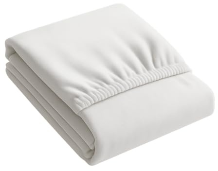 Curt Bauer Spannbetttuch Basic Jersey, Farbe 21 weiss Größe 150x200