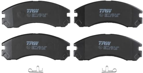 TRW GDB3200 Bremsbelagsatz, Scheibenbremse | Kompatibel mit: MITSUBISHI ASX, GALLOPER, L400 Bus, L400 Kasten, LANCER V, LANCER VIII Sportback, OUTLANDER I, OUTLANDER II