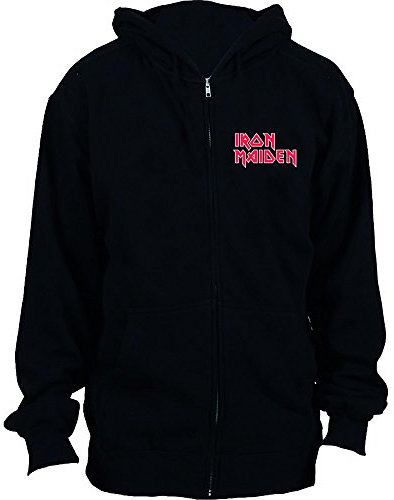 Iron Maiden Men's No Prayer Zip Hoodie, Black, Medium