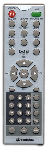 Original Remote Control for Roadstar LCD7082D