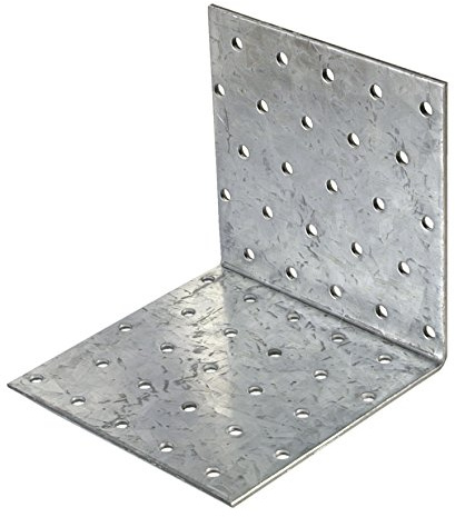 Connex Winkelverbinder 80 x 80 x 60 x 2,5 mm, verzinkt, 25 Stück, HVG2760, 80 x 80 x 60 mm
