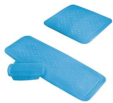 Kleine Wolke Duscheinlage Arosa Blau 55 x 55 cm