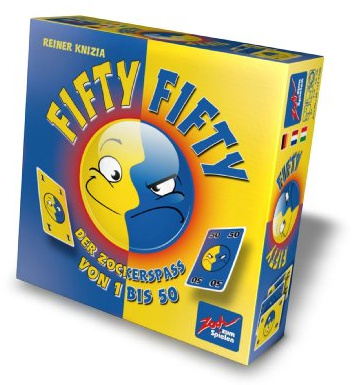 Zoch 601129700 - Fifty Fifty, Kartenspiel