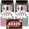 Markenzeichen Poker Grün/Burgund + 2012 WSOP Eintrag CopagT Spielkarten, Set von 2