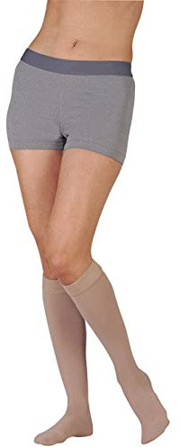30-40 mmHg Juzo Dynamic (Varin) AD-N Compression Stockings. Knee High. Max. Open Toe 5cm Silicone Grip. , Size:IV
