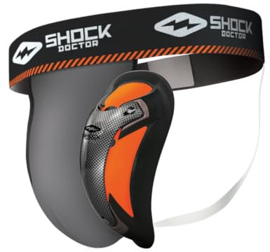 Shock Doctor Unisex – Erwachsene Tiefschutz-329K Tiefschutz, Grey, XL
