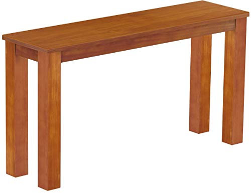 Barbank 140 cm Rio Classico Kirschbaum Pinie Massivholz Hochbank Konsolentisch Holzbank - Größe und Farbe wählbar Brasilmöbel