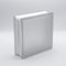Basic Brique de verre transparente, 1 face satinée 24x24x8 cm - 4 pièces