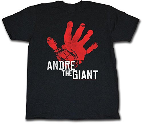 Andre The Giant - Herren-Hand T-Shirt, X-Large, Black