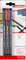 edding 1200 rotulador de color de trazo fino - negro, rojo, azul - 3 rotuladores - punta redonda de 1 mm - marcador dibujar y escribir