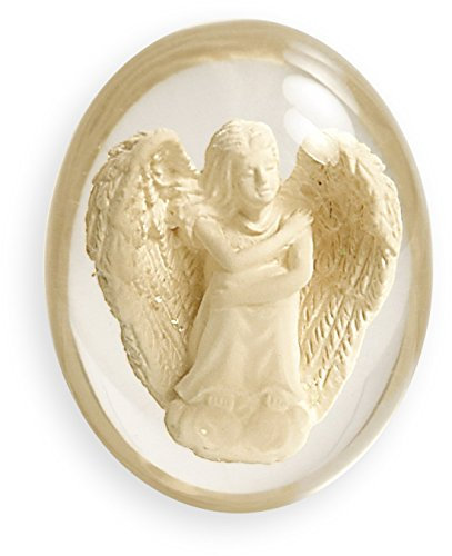 Hope Angel Worry Stone Engel-Handschmeichler-Stein Hoffnung mit dekorativem Geschenkumschlag