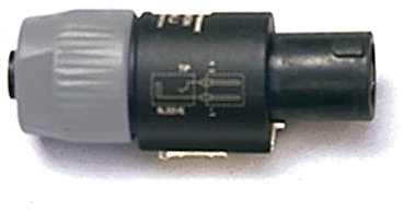 Planet Waves PW-P035N Single Adapter SpeakOn Female - Klinke Female Schwarz