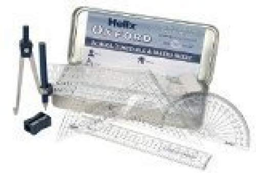 2x Helix Oxford Maths Set - Tin B43000