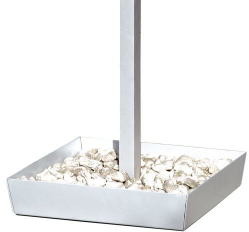Radius Piep Show XXL Display Silber, Ständer mit Pfosten für Vogelhaus Piep Show 529 Z