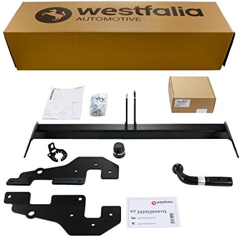 Westfalia Starre Anhängerkupplung für Mazda CX5 (BJ 04/2012-04/2017) im Set mit 13-poligem fahrzeugspezifischen Westfalia Elektrosatz