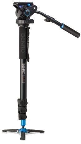 Benro a48tds6 alluminio monopiede con testa