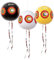 Ribiland 07362 - Ballon Effaroucheur d'oiseaux - Lot de 3 - Jaune