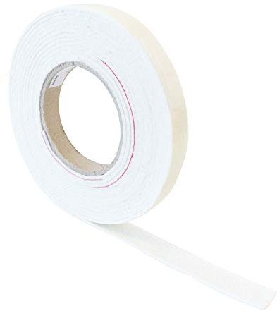 haggiy Filzband selbstklebend – Filzstreifen Rolle aus weißem Filz, 3.0 mm stark, 35 mm Breite, 5 m Länge – für Möbel, Basteln & Kantenschutz, Selbstklebende Multifunktionsrolle