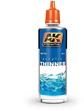 AK Interactive 60ml Acrylic Thinner # 712