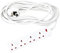 Daewoo Extension Lead, 4 Socket, 10 Metre-White