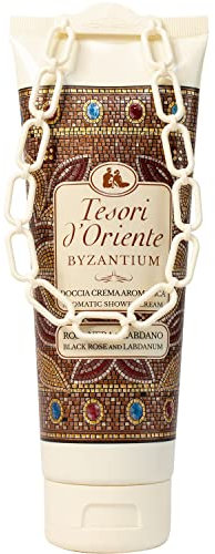 Tesori d'Oriente Duschcreme-Gel für Damen, feuchtigkeitsspendendes Duschgel für Frauen, Reisegröße, Körpergel mit Hautpflege-Essentials, 250 ml, 250 ml