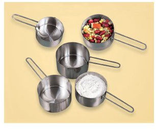 American Metalcraft (MCW175) 1-3/4 Cup Stainless Steel Measuring Cup