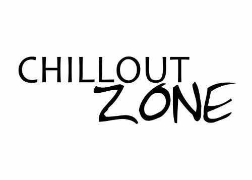 Wandtattooladen Wandtattoo - Chillout Zone Größe:60x18cm Farbe: dunkelblau