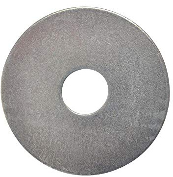 Flat Mudguard Washers ZP M12 x 50mm Bag 10