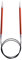 KnitPro K47071 Rundstricknadel, Metal, Rosa, 40cm / 5mm