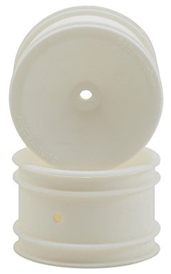 Schumacher Buggy Rear Wheels - 12mm Hex - White (U4366)