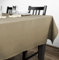 Rollmayer Tischdecke Tischtuch Tischwäsche Gastronomie Kollektion Vivid Uni einfarbig pflegeleicht waschbar 21 Farben zur Auswahl, Produkt für den täglichen Gebrauch(Beige 3, 120x220cm)