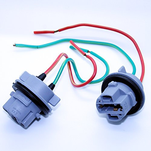 LED-Mafia 2X 7440 T20 W21/5W Sockel Lampenfassung Reparatur Kabel Lampe Stecker Fassung