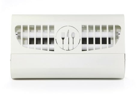 HENDI Insektenvernichter, Klebeplatten, 100m², Insektenkiller, Insektenfanggerät, Elektronisch, Metallgehäuse mit Wandbefestigung, 2 x 15W UV-A, 230V, 30W, 480x100x(H)285mm, ABS Kunststoff