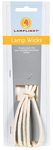 Lamplight 9997 Öllampendocht – 1 Packung mit 5 Dochten