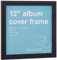 empireposter LP Schallplatten-Cover Rahmen - LP Wechselrahmen der Marke Shinsuke® für LP-Cover 3 cm MDF Holzfaserwerkstoff 31,5x31,5 cm schwarz