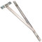 4 x 335mm Stainless Steel Restrictor Door Stay with Adjustable Friction pad - Holds Open at 90°