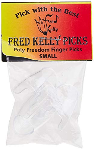 Fred Kelly Púas p7ff-m-3 Poly libertad púa de dedo medio púa de guitarra