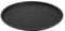 APS Bandeja Gastro, bandeja negra para servir, bandeja de PRFV con superficie antideslizante, Ø 35,5 x altura 2 cm, negra