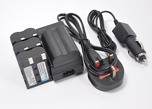 4x D-Li50 Battery+Charger for Pentax DLi50 D-L150 DL150 NP-400 NP400 K10 K10D GP Grand Prix K20D Camera