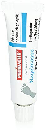 Pedibaehr Nagelmasse, Nagelgel Reparatur und Verstärkung von Zehennägeln, 15ml, Nagelmasse