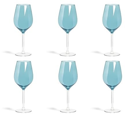 Enjoy Home Set Calice Vino Rosso 6 pezzi Scratch