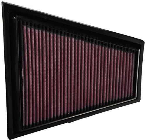 K&N High-Flow Original Lifetime Engine Air Filter: Washable, 33-2963