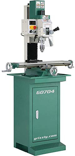 Grizzly Industrial G0704-7 x 27 1 HP Mill/Drill with Stand