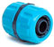 Cellfast Pièce de réparation, connecteur de tuyau BASIC 3/4 (19 mm), connexion de 2 extrémités de tuyau, montage facile, plastique ABS, 50-105, Bleu