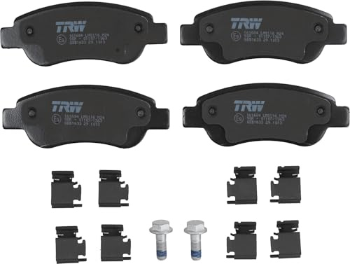 TRW GDB1633 Bremsbelagsatz 4-Teilig für Toyota AYGO (_B4_) 2014 - Vorderachse und Andere Fahrzeuge