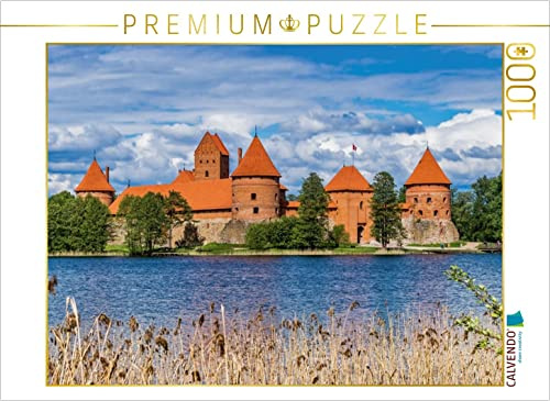 CALVENDO Puzzle Wasserburg Trakai, Litauen | 1000 Teile Lege-Größe 64 x 48 cm Foto-Puzzle für glückliche Stunden
