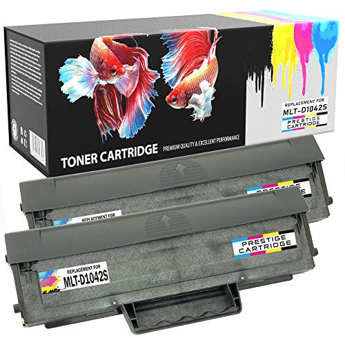 Prestige Cartridge MLT-D1042S Kompatible Tonerkartusche für Samsung ML-1865 ML-1860 ML-1670 ML-1666 ML-1665 ML-1660 SCX-3200 SCX-3205 SCX-3205W - 2 Schwarz